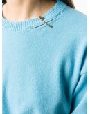 safety-pink long-sleeve jumper