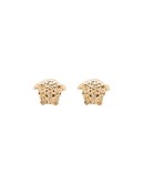 gold-tone Medusa head earrings