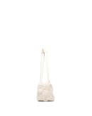 chunky-knit bucket bag