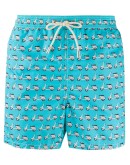 vespa print swim shorts
