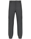 tailored cargo-style trousers