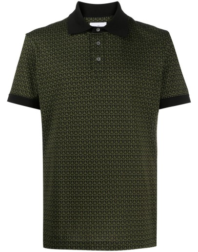Gancini short-sleeve polo shirt