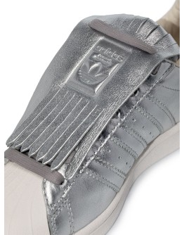 Superstar metallic low-top sneakers
