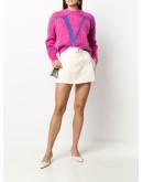VLOGO intarsia jumper
