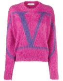 VLOGO intarsia jumper