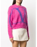 VLOGO intarsia jumper
