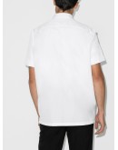 Thunderbolt print short-sleeve shirt