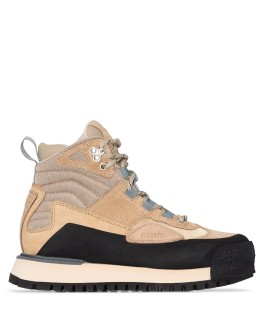 lace-up hiking boots