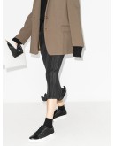 panelled low-top sneakers