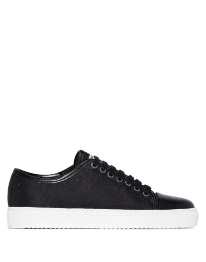 panelled low-top sneakers