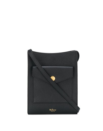 textured leather crossbody bag