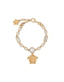 crystal-embellished Medusa bracelet
