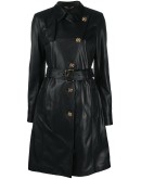 Medusa belted trench coat