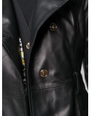 Medusa belted trench coat