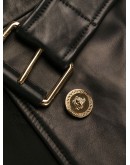 Medusa belted trench coat