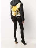 Barocco Acanthus print puffer jacket
