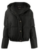 Barocco Acanthus print puffer jacket