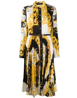 belted shirt dress