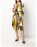 belted shirt dress
