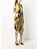 belted shirt dress