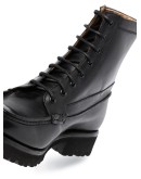 Harper lace-up leather ankle boots