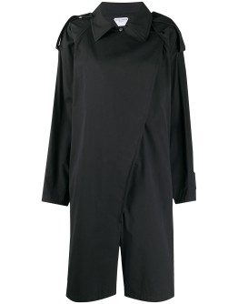 trench-style short jumpsuit