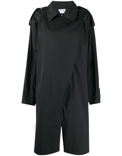 trench-style short jumpsuit
