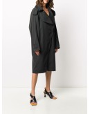 trench-style short jumpsuit