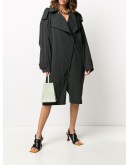 trench-style short jumpsuit