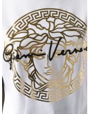 metallic Medusa print T-shirt