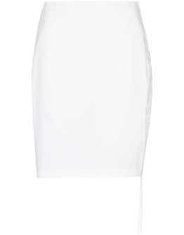 side-tie mini skirt