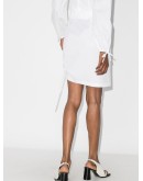 side-tie mini skirt