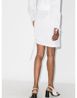 side-tie mini skirt