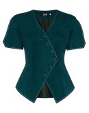 asymmetric waistcoat