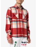 plaid pattern shirt