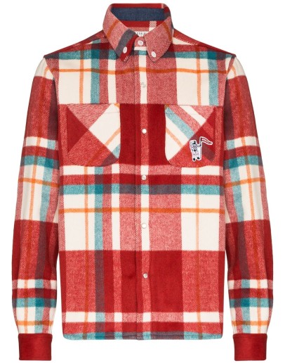 plaid pattern shirt