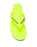 logo-strap flip flops