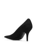 logo detail pointed toe pumps