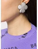 Crush clover embellished earrings