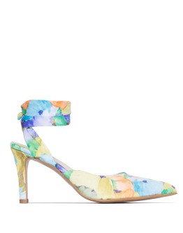 Pastel 85mm watercolour-effect pumps