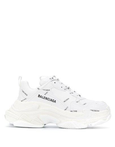 all-over logo Triple S sneakers
