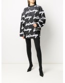 logo crew neck jumper 
