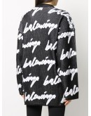 logo crew neck jumper 