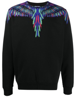 Wings print sweatshirt