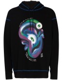 Mad Face print hoodie