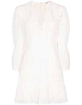Cecilie lace trim dress 