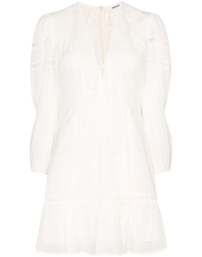 Cecilie lace trim dress 