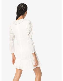 Cecilie lace trim dress 