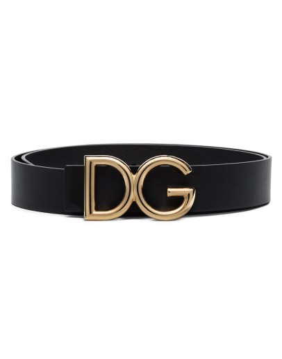 DG logo-plaque buckle belt