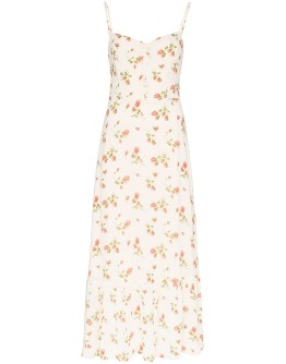 Emersyn floral-print slip dress